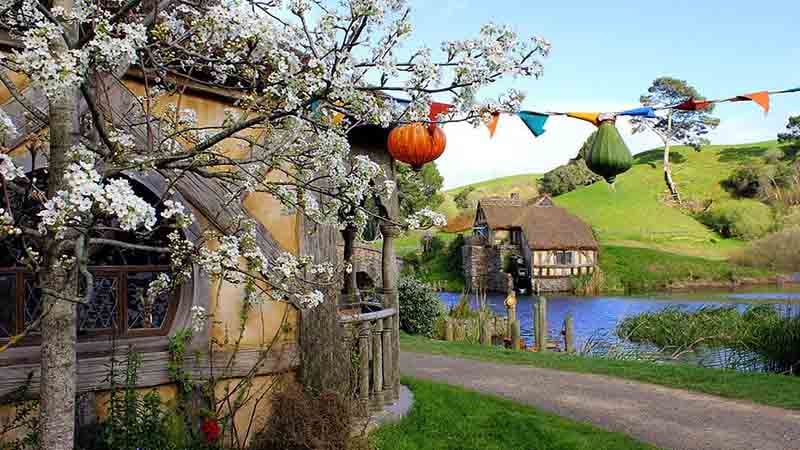 Join Auckland & Beyond Tours for a fascinating Day Tour to New Zealand’s #1 Tourist Attraction! Experience for yourself the magic of the Hobbiton Movie Set, home to the Lord of the Rings and The Hobbit film trilogies.